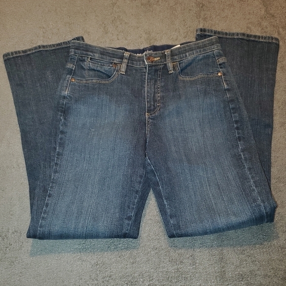 Lee Medium Wash Bootcut Stretch Size 6 - Picture 2 of 7
